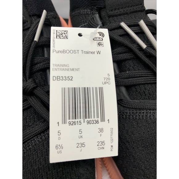 Adidas Pure Boost Ultra Trainers Running Shoes Womens Size 6.5 New Fast Shipping - Picture 9 of 12